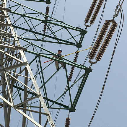 絕緣子憎水性檢測案例