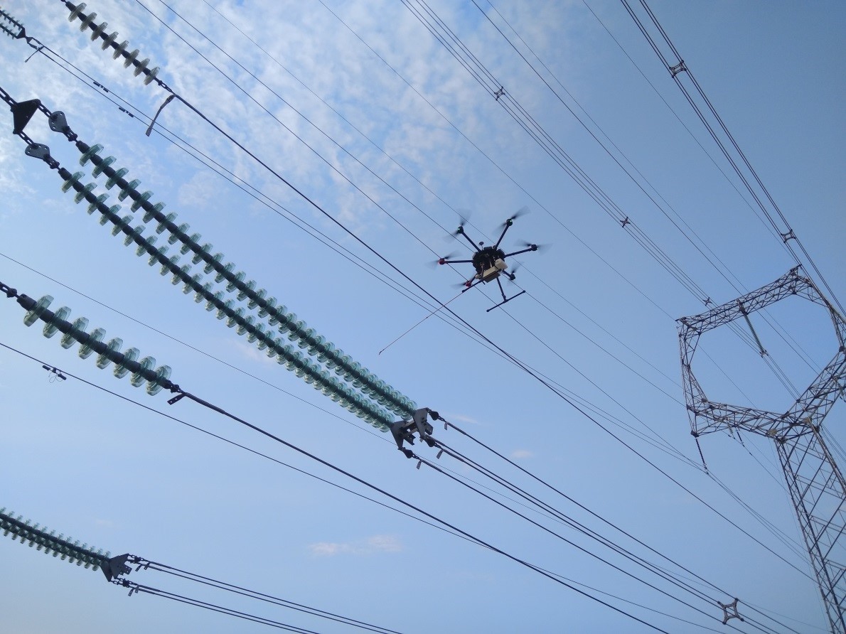 HVD-HCF2無(wú)人機(jī)運(yùn)行現(xiàn)場(chǎng)